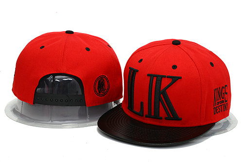 Last Kings Red Snapback Hat YS 1 0606